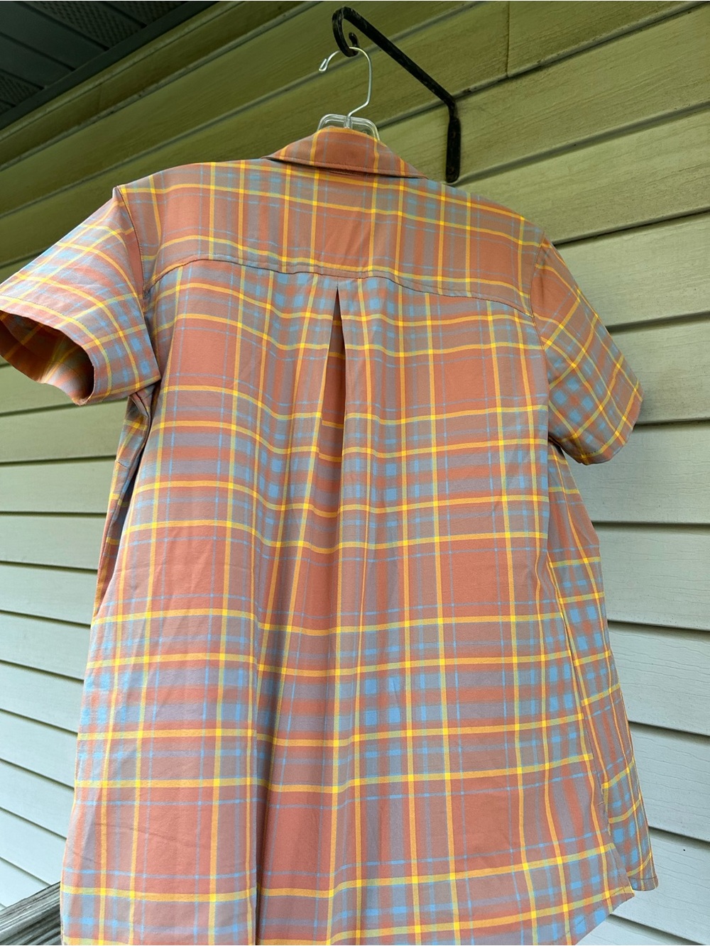 Flylow NWOT Plaid Outdoors Technical Durable Ladies Snap Front Size Medium - Picture 3 of 7